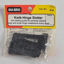 DUBRO Kwik-Hinge Slotter 216 RC Radio Controlled Part NEW - $5.99