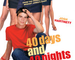 40 Days and 40 Nights DVD | Josh Hartnett | Region 4 - $8.66