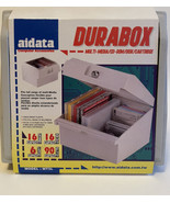 AIDATA Locking PC Accessories Multimedia Storage Box Floppy Disks CD ROM - $16.74 CAD
