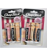 Lot Of 6 Chapstick Lip Balm Ice Cream Collection Strawberry Vanilla Orange  - $259.90 MXN