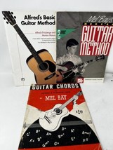 ALFREDS &amp; Mel Bay’s GUITAR METHOD Songbook Sheet Music Instructional Boo... - $19.35