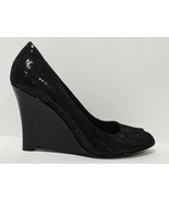 Thakoon Nine West BLACK LACE Patent Leather Wedge Loafer Heel Pump 7.5 M... - €38,94 EUR Thakoon Nine West BLACK LACE Patent Leather Wedge Loafer Heel Pump 7.5 M... - €38,94 EUR