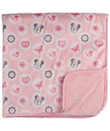 Disney Minnie Mouse Double Sided Birds and Butterflies Printed Mink Fron... - $247.32 MXN