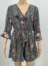 Iris Womens Boutique Flower Romper-Shorts, Size Large - £23.45 GBP