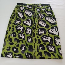 Worthington Women's Green, Black & White Skirt Size 16 Measured Waist 35 image 6