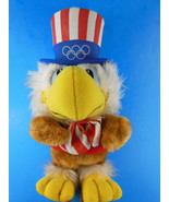 Vintage Wallace Berrie Plush SAM The OLYMPIC EAGLE 1980 Mascot 10&quot; Korea... - £7.88 GBP