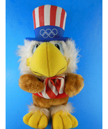 Vintage Wallace Berrie Plush SAM The OLYMPIC EAGLE 1980 Mascot 10&quot; Korea... - £7.69 GBP