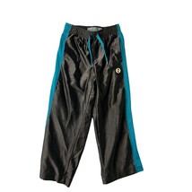 Old Navy Boys Size 5 xs Athletic track Jogger Pants Black Green Pull On Sport - £6.95 GBP
