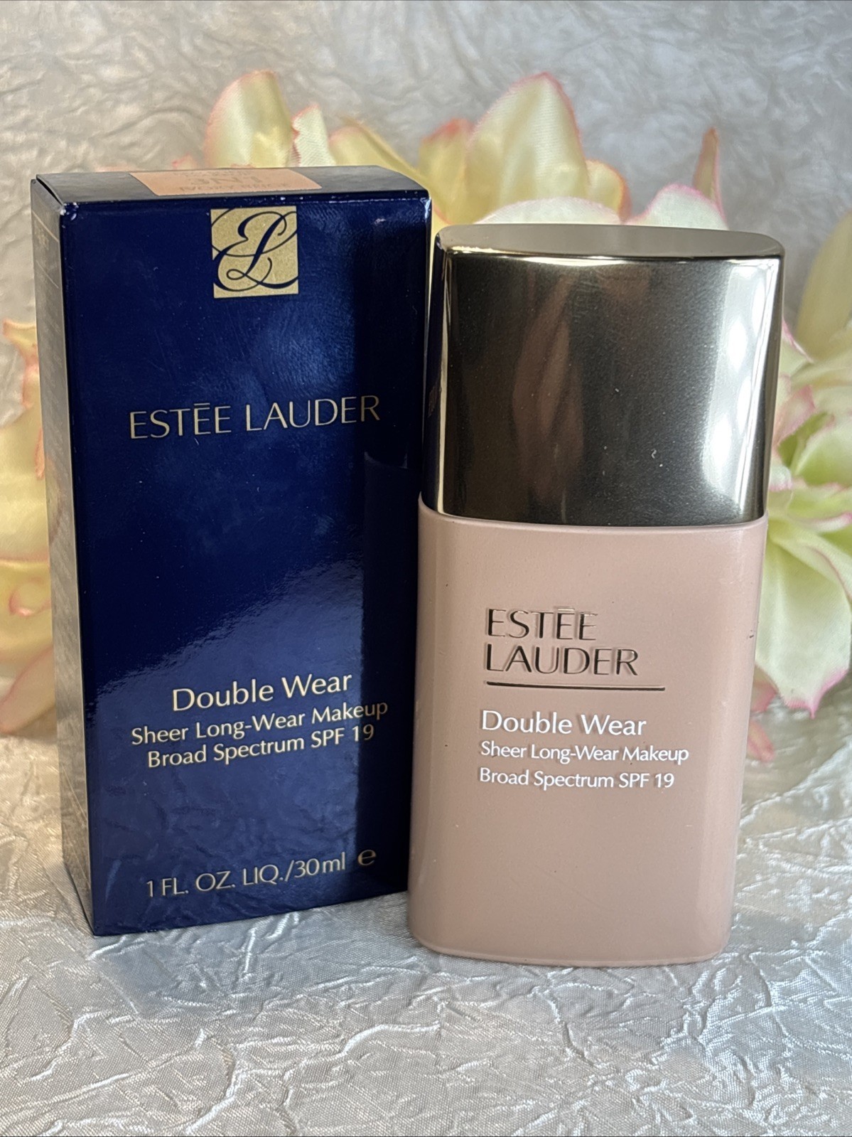 ESTEE LAUDER ~ DOUBLE WEAR SHEER LONG MAKEUP ~ 3N1 IVORY BEIGE ~ 1 OZ NI... - $26.68