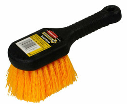 Rubbermaid Pro Plus Cleaning Scrub Gong Brush Stiff Bristles Short Handle X222PR - £21.44 GBP