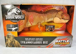 Jurassic World Tyrannosaurus Rex Battle Damage Colossal Dinosaur Brand New! - £101.33 GBP