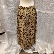 Josephine Chaus Women&#39;s Cheetah Print Skirt, Size 10, Petite - £27.17 GBP