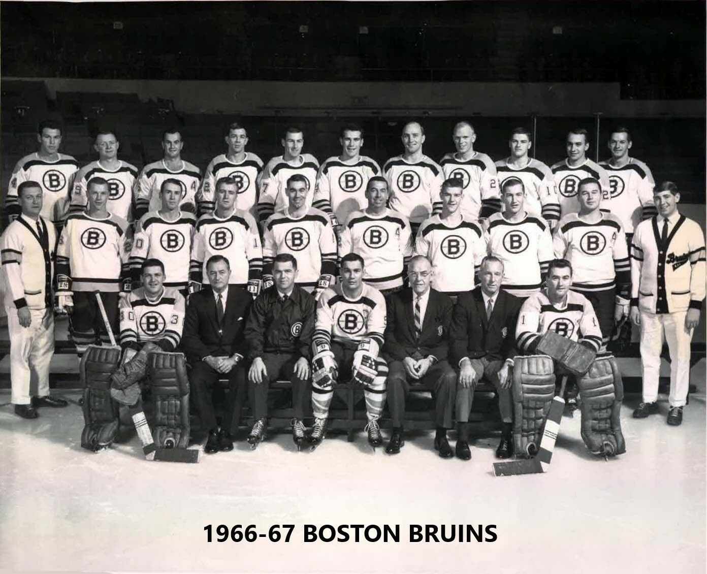 BOSTON BRUINS 1966-67 TEAM 8X10 PHOTO HOCKEY PICTURE NHL - $4.94