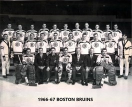 BOSTON BRUINS 1966-67 TEAM 8X10 PHOTO HOCKEY PICTURE NHL - £3.69 GBP