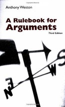 A Rulebook for Arguments Weston, Anthony - £7.72 GBP