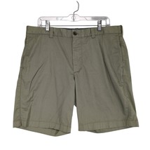 J Crew Men&#39;s 36x9 Chino Shorts, Green Stretch Fabric, Classic Preppy Summer - $386.84 MXN