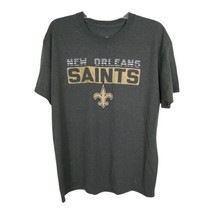 NFL Team Apparel Womens Shirt Size L Large New Orleans Saints Tee Football  - £17.62 GBP