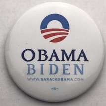 Obama Biden 2008 Presidential Campaign Political Pin Button Pinback - £10.57 GBP