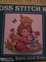 CLEARANCE SALE! Free Shipping! XStitch kit &quot;BEARS WITHNFLORAL HEALTH&quot; - £15.56 GBP
