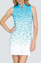 NWT Ladies TAIL Mystique Mosaic Aqua Sleeveless 35&quot; Golf Tennis Dress - ... - £66.83 GBP