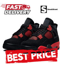 Sneakers Jumpman Basketball 4, 4s - Red Thunder (SneakStreet) high quali... - $89.00