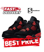 Sneakers Jumpman Basketball 4, 4s - Red Thunder (SneakStreet) high quali... - $120.00