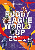 2022 Rugby League World Cup men&#39;s round one program - £5.86 GBP