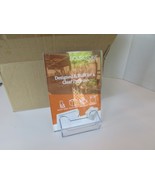 8 SOURCE ONE BROCHURE &amp; BUSINESS CARD HOLDERS ACRYLIC NEW 5X7 SLANT BACK... - $275.87 MXN