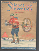 Science &amp; Invention 12/1924-Experimenter-Frank R Paul art-H V Brown-Dunninger... - £173.33 GBP