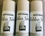 Rust-Oleum Specialty Outdoor Fabric Spray Paint, Medium Gray 12 Oz Lot Of 3 - $37.61
