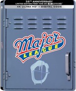 MAJOR LEAGUE 4K (Steelbook) (4K UHD & Digital) *LIMITED EDITION* NEW!! SEALED!! - £44.46 GBP