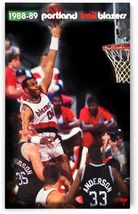 Portland Trail Blazers NBA Metal Sign 1988-89 Season Basketball - $34.84 CAD