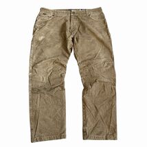 Kuhl Men’s Hot Rydr Flannel Lined Utility Pants Sz 42x32 Vintage Patina ... - $39.55