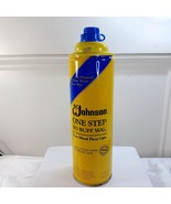 SC Johnson One Step No Buff Wax Fine Wood Floor Care 22oz metal can Vint... - $60.00