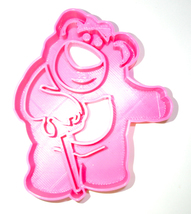 6x Lotso Toy Story Bear Fondant Cutter Cupcake Topper 1.75 IN USA FD509 - £6.38 GBP