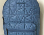 New Michael Kors Winnie Medium Backpack Quilted Nylon Dark Chambray - £82.57 GBP