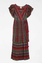 NWT FARM Rio River Creatures Stripes Maxi Wrap Dress S $275 - £124.81 GBP