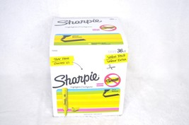 Sharpie Accent Tank Highlighters, Fluorescent Yellow, Pack Of 36 - $14.95