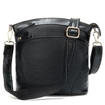 handbags women bags designer genuine leather zipper bags ladies single shoulder  - £53.45 GBP
