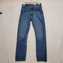 Wrangler mens jeans 30x30 Athletic Fit Straight Blue 5 Pocket Medium Was... - £14.80 GBP