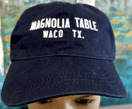 Magnolia Table navy blue strapback hat - $7.60