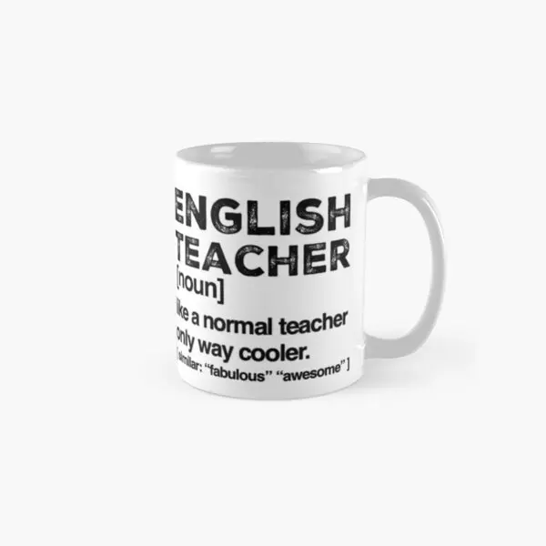 English Teacher Definition Profession Jo Mug Drinkware Tea Gifts Cup Coffee  - £16.13 GBP