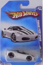 2009 Hot Wheels Dream Garage White Ferrari F430 Spider w/ Black OH5SPs #... - $17.24