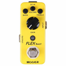 Mooer Flex Boost Guitar Micro Pedal Transparent, Clean Boost True Bypass... - $42.80