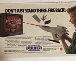 1987 Captain Power And The Soldiers Of The Future Print Ad Power Jet XT-... - $14.84
