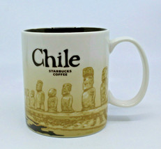 Starbucks Global Icon Chile Easter Island Collector Coffee Mug Cup 16oz SKU - £48.94 GBP
