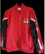 Nike Jordan x Mitchell &amp; Ness 1988 Dunk Champ Jacket – Men’s Large – Bla... - $119.99