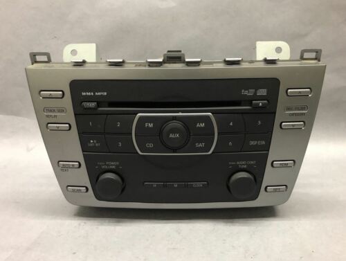 2011 2012 11 12 MAZDA 6 AM FM RADIO CD MP3 PLAYER GEG4669RX OEM - $80.99