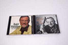 Lot of 2 Roger Whittaker CDs Wind Beneath My Wings &amp; New World in the Morning - £11.86 GBP