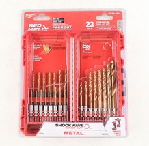 Milwaukee 48-89-4631 SHOCKWAVE Impact Duty RED HELIX Titanium Drill Bit ... - $29.99